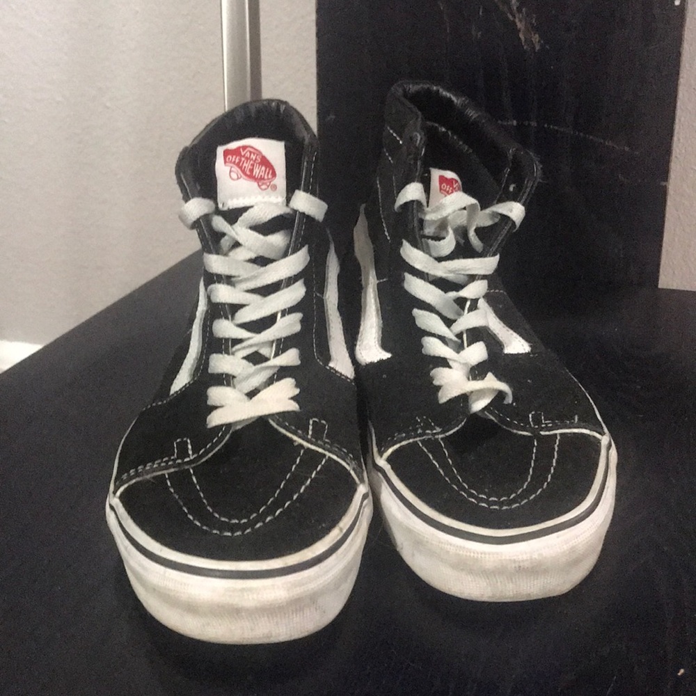 Black Hightop Vans